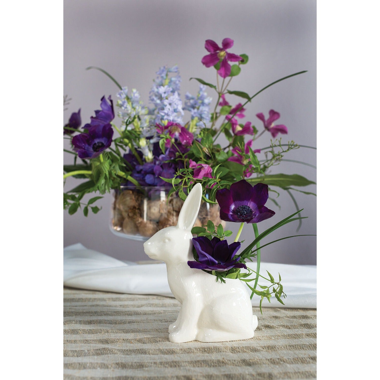 Garden Bunny Planter - Set of 2