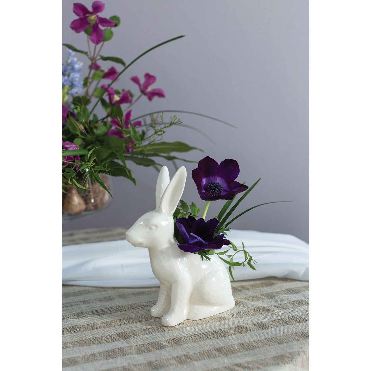 Garden Bunny Planter - Set of 2