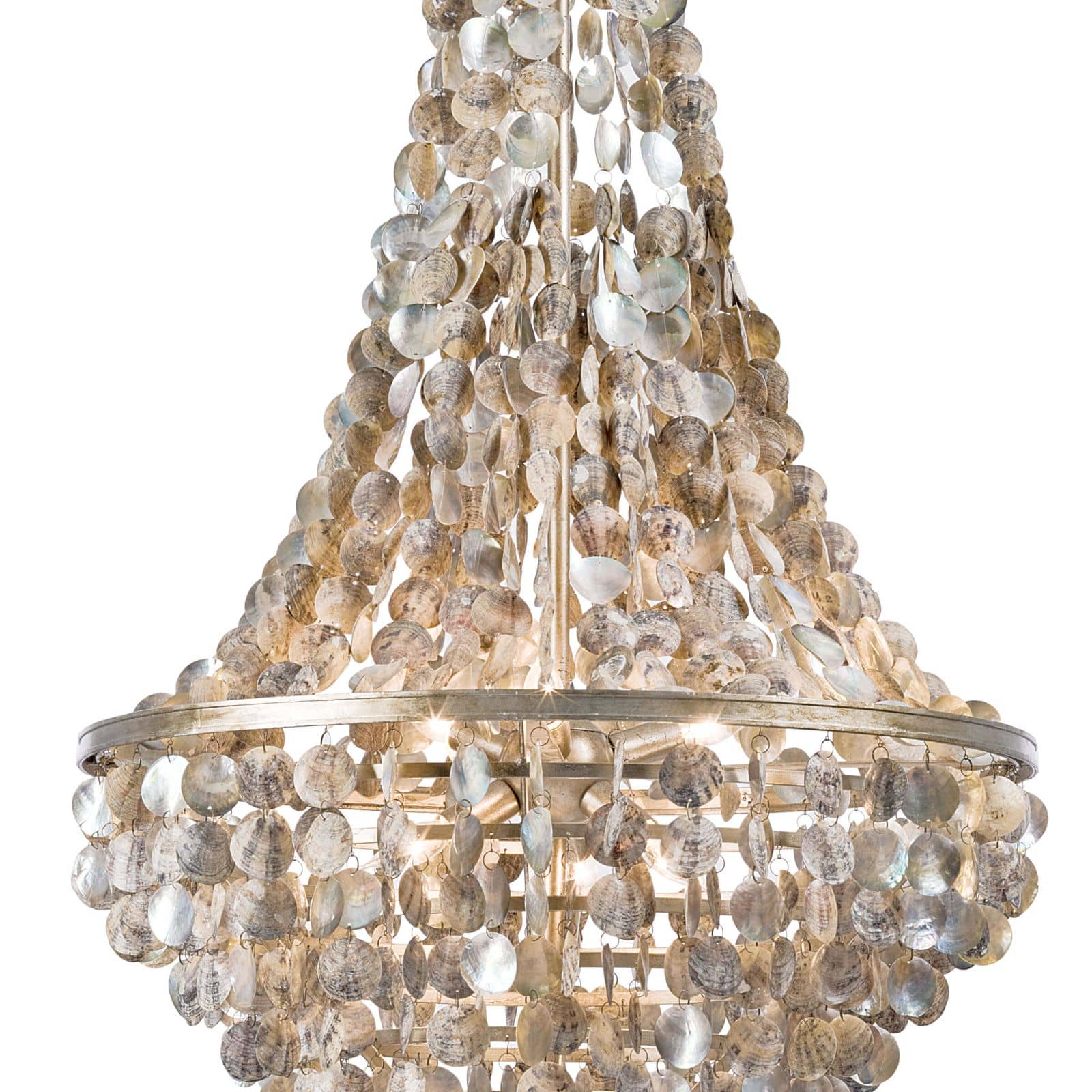 Capri Abalone Shell Chandelier