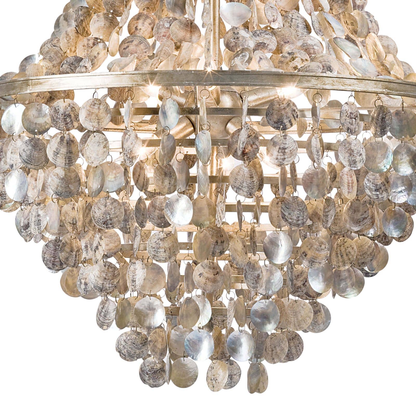 Capri Abalone Shell Chandelier