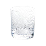 St. Regis Double Old-Fashioned Glass, Diagonal Cut, Set of 4