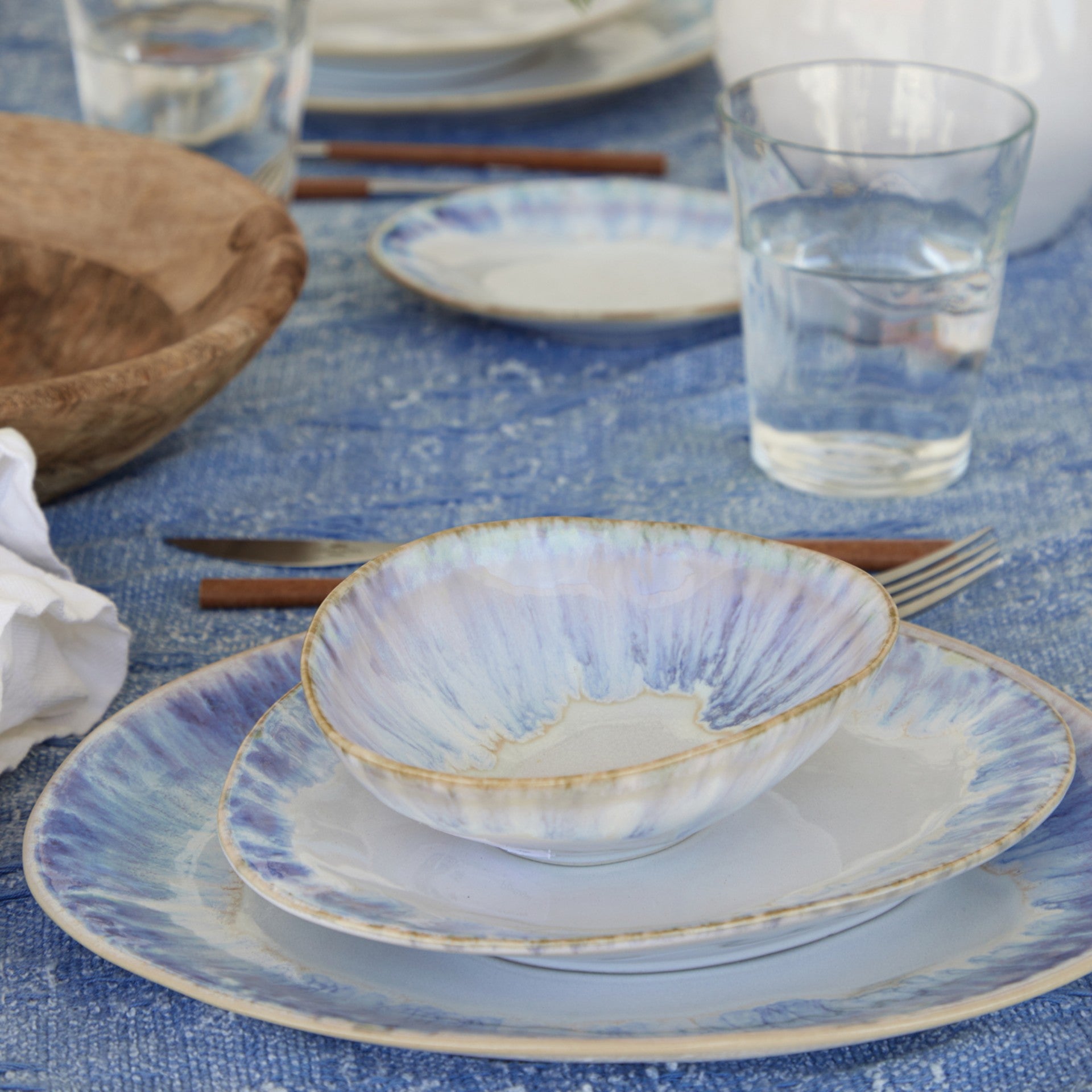 Brisa Oval Dinner Plate/Platter 11" Set of 6