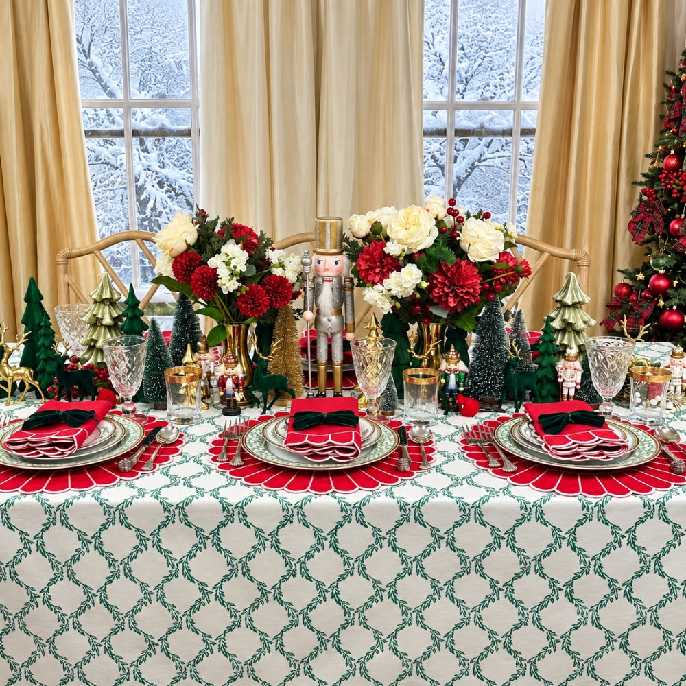 Studio Collection: Pippa Placemat - Red/White (Set of 4)