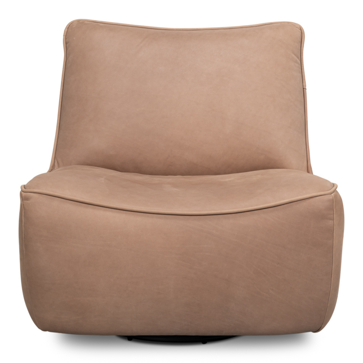 Kennett Swivel Chair Greece Grey Leather