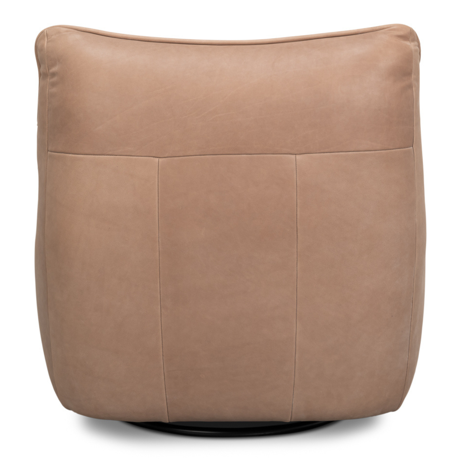 Kennett Swivel Chair Greece Grey Leather