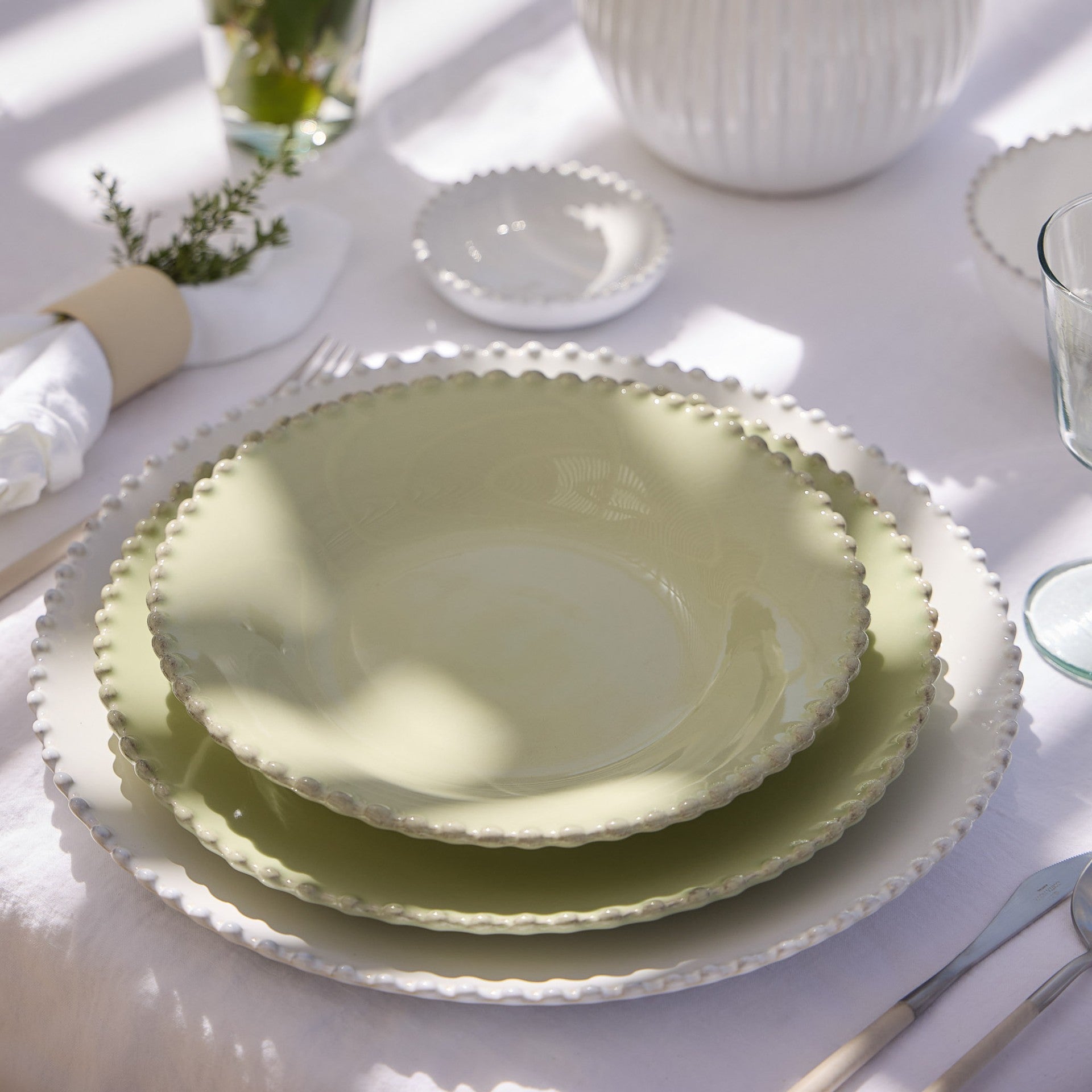 Pearl Dinner Plate 11", Set of 6