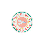 Summer Bliss Salad/Dessert Plate Guppy 9" Set o 6
