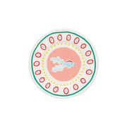 Summer Bliss Salad/Dessert Plate Guppy 9" Set o 6