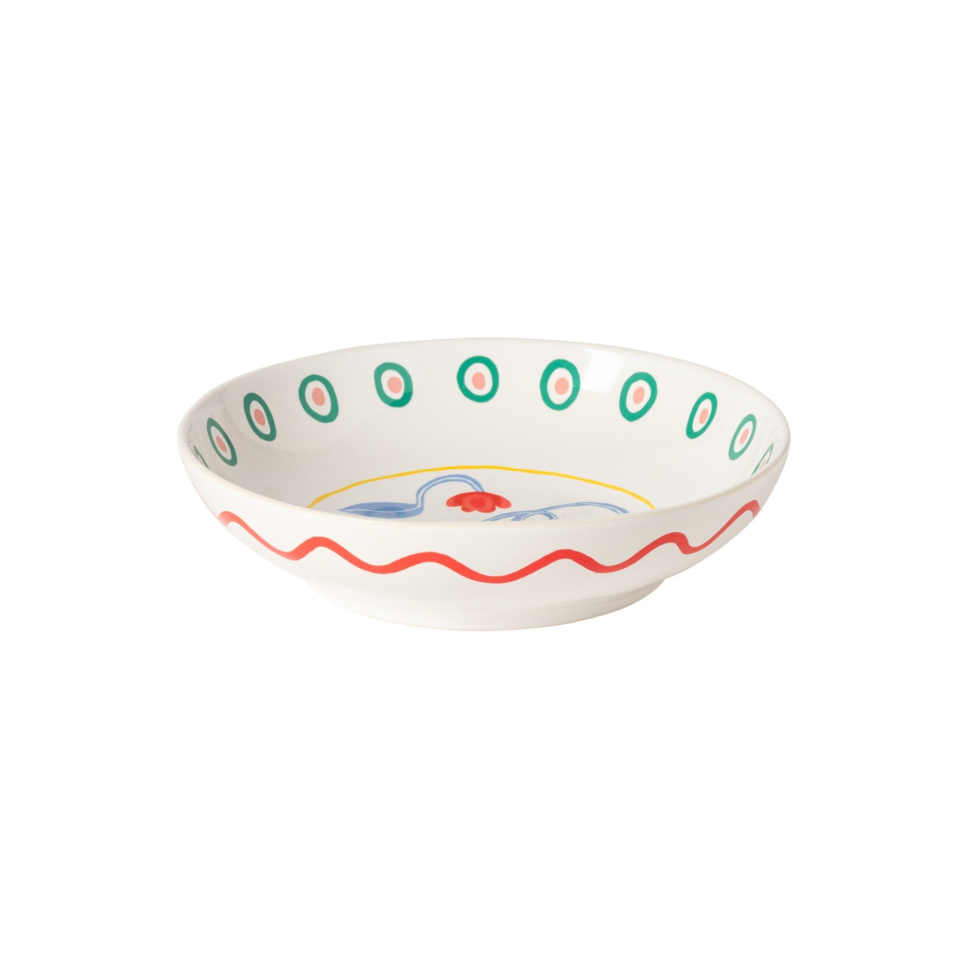 Summer Bliss Soup/Pasta Bowl Tulip 9" Set of 6