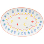 Summer Bliss Oval Platter 18"