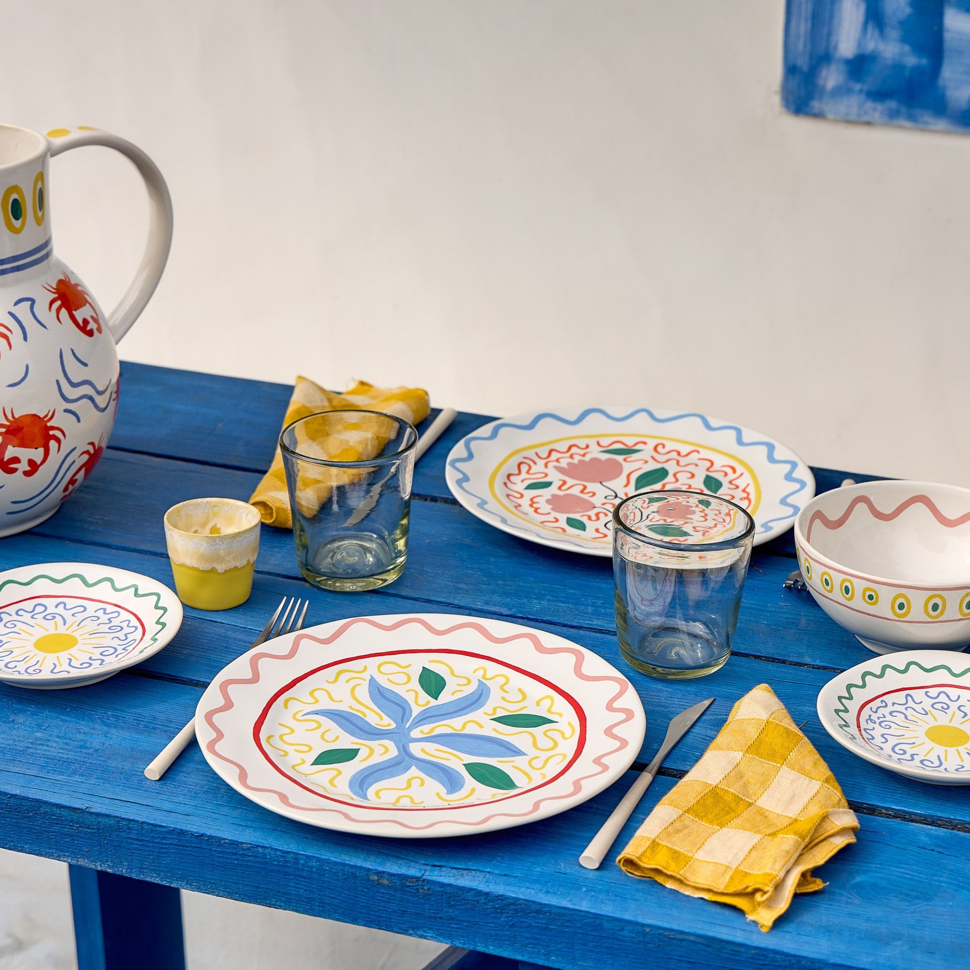 Summer Bliss Dinner Plate Comporta 11" Set of 6
