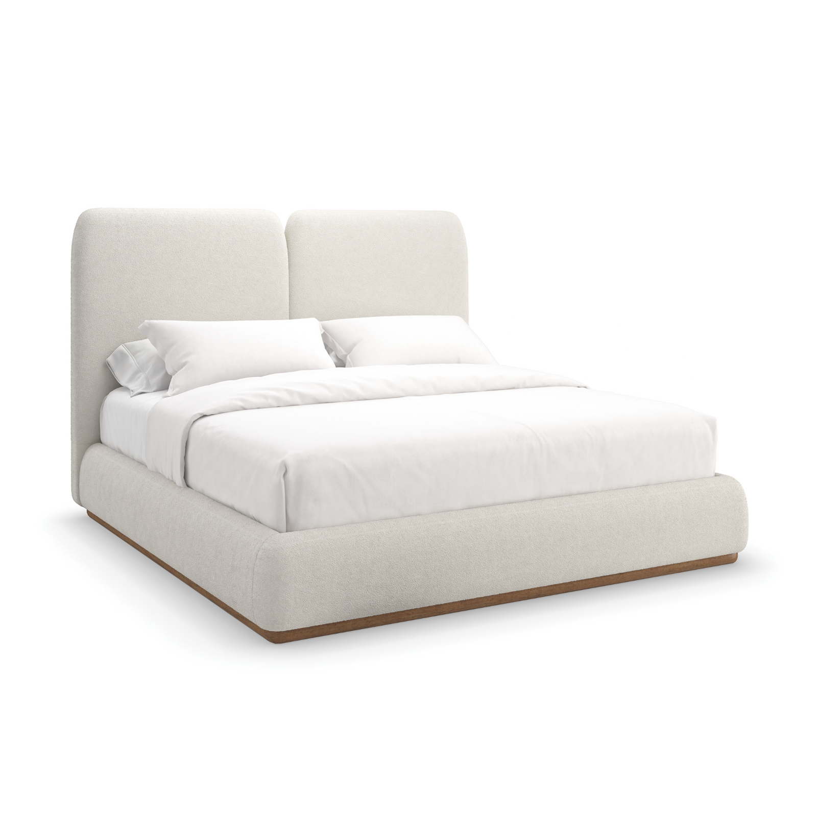 Malta Upholstered King Bed