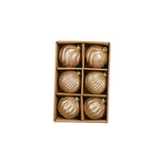 Metallic Bauble Ornament - Set of 6