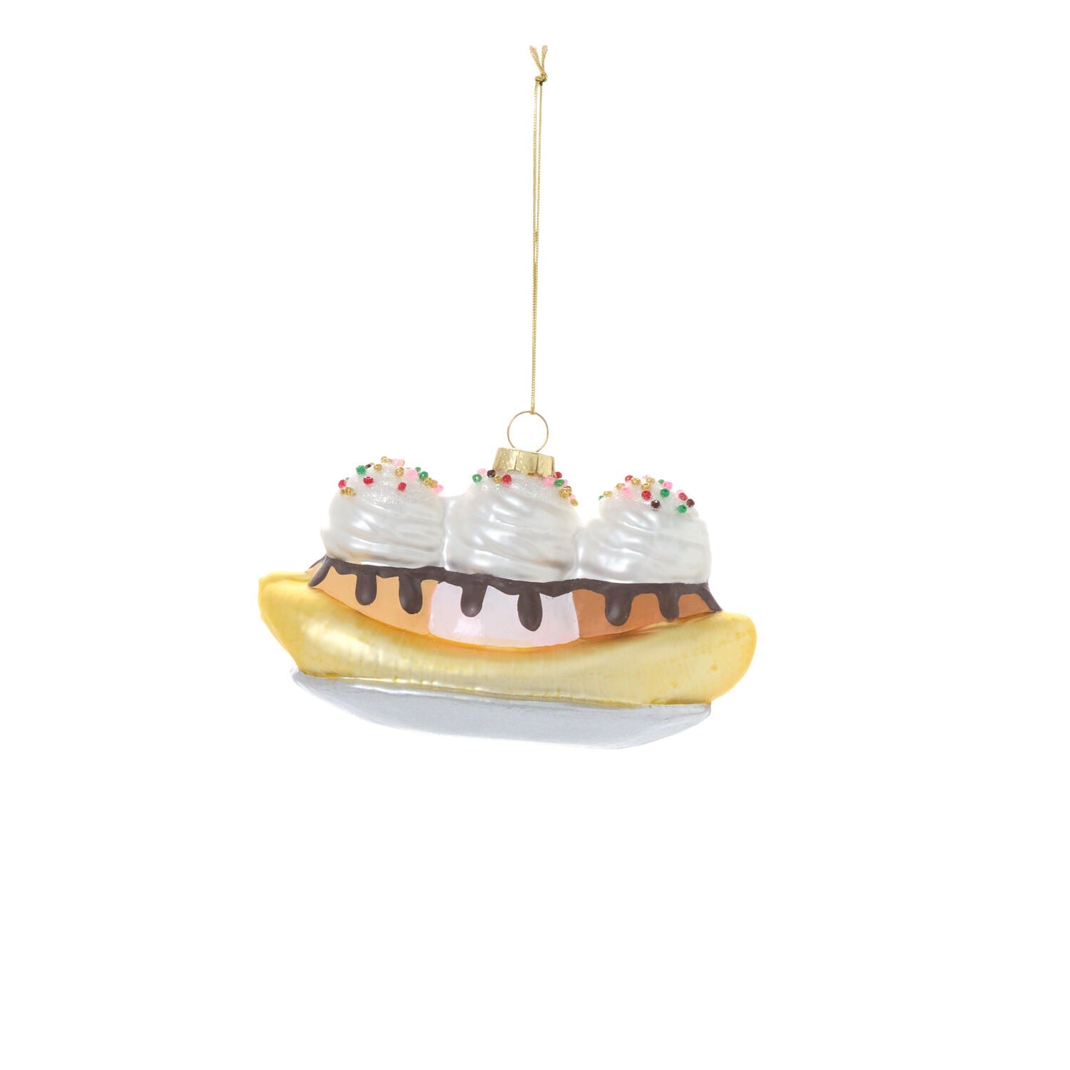 Dessert First Sundae Ornament - Set of 6
