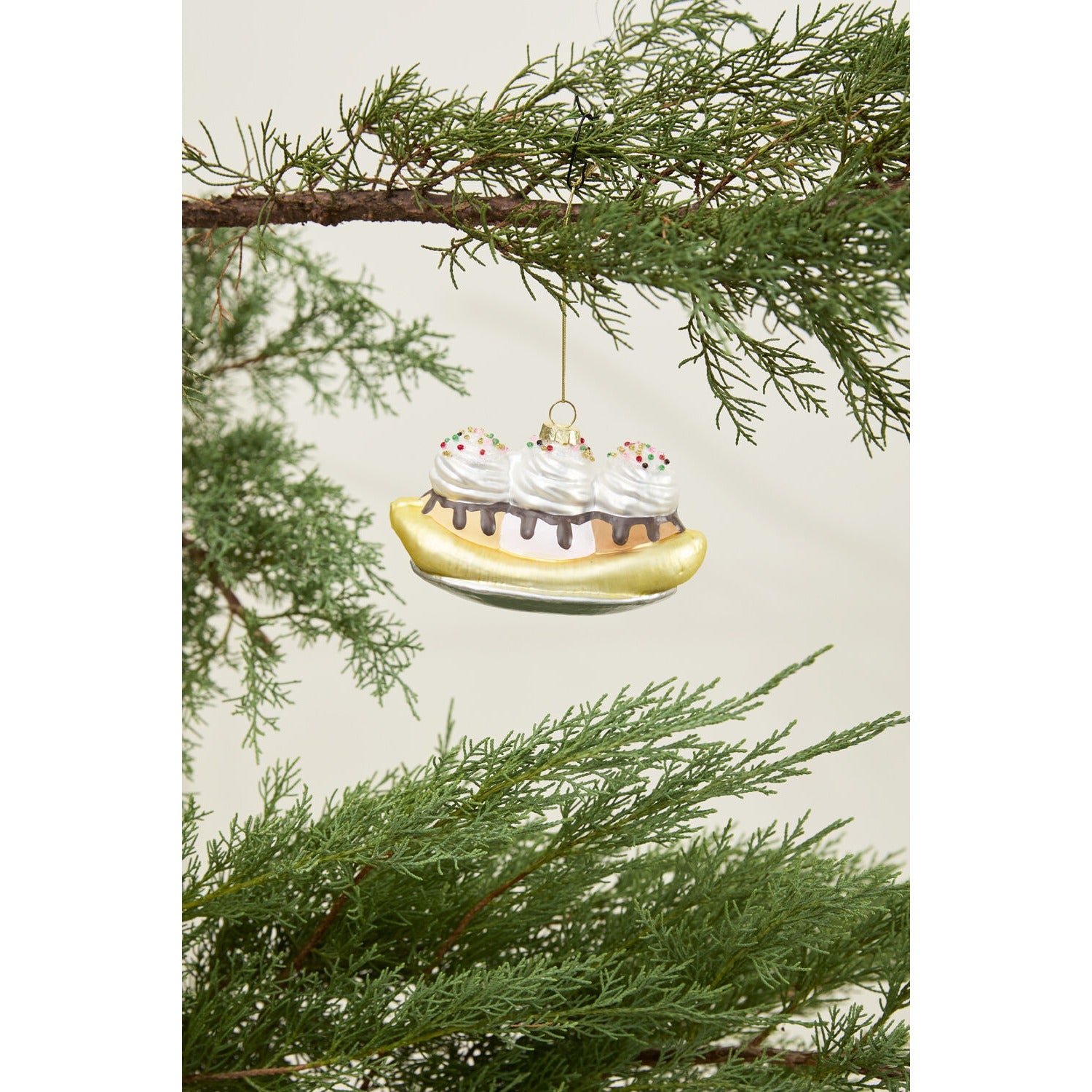 Dessert First Sundae Ornament - Set of 6