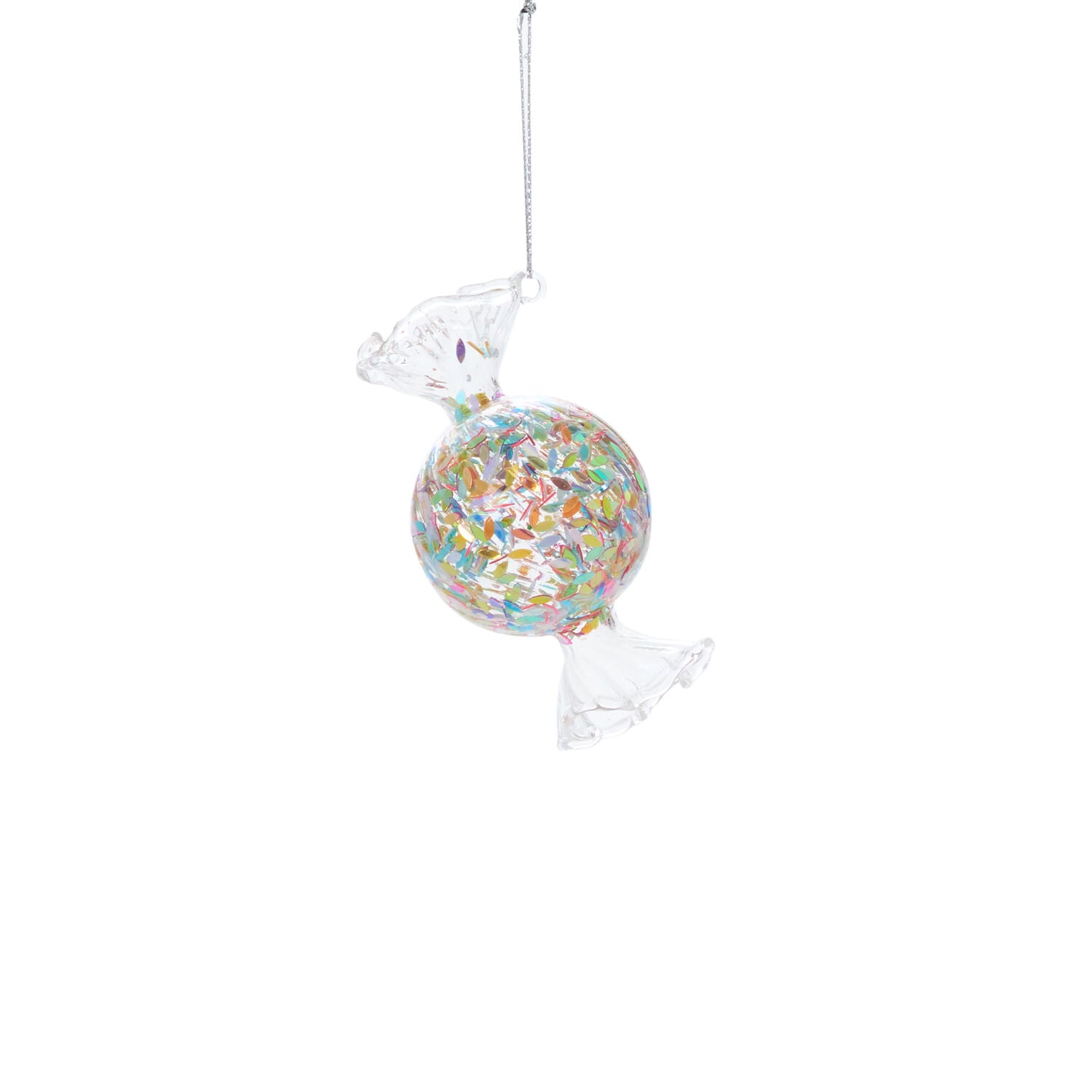 Glass Candy Ornament - Set of 6