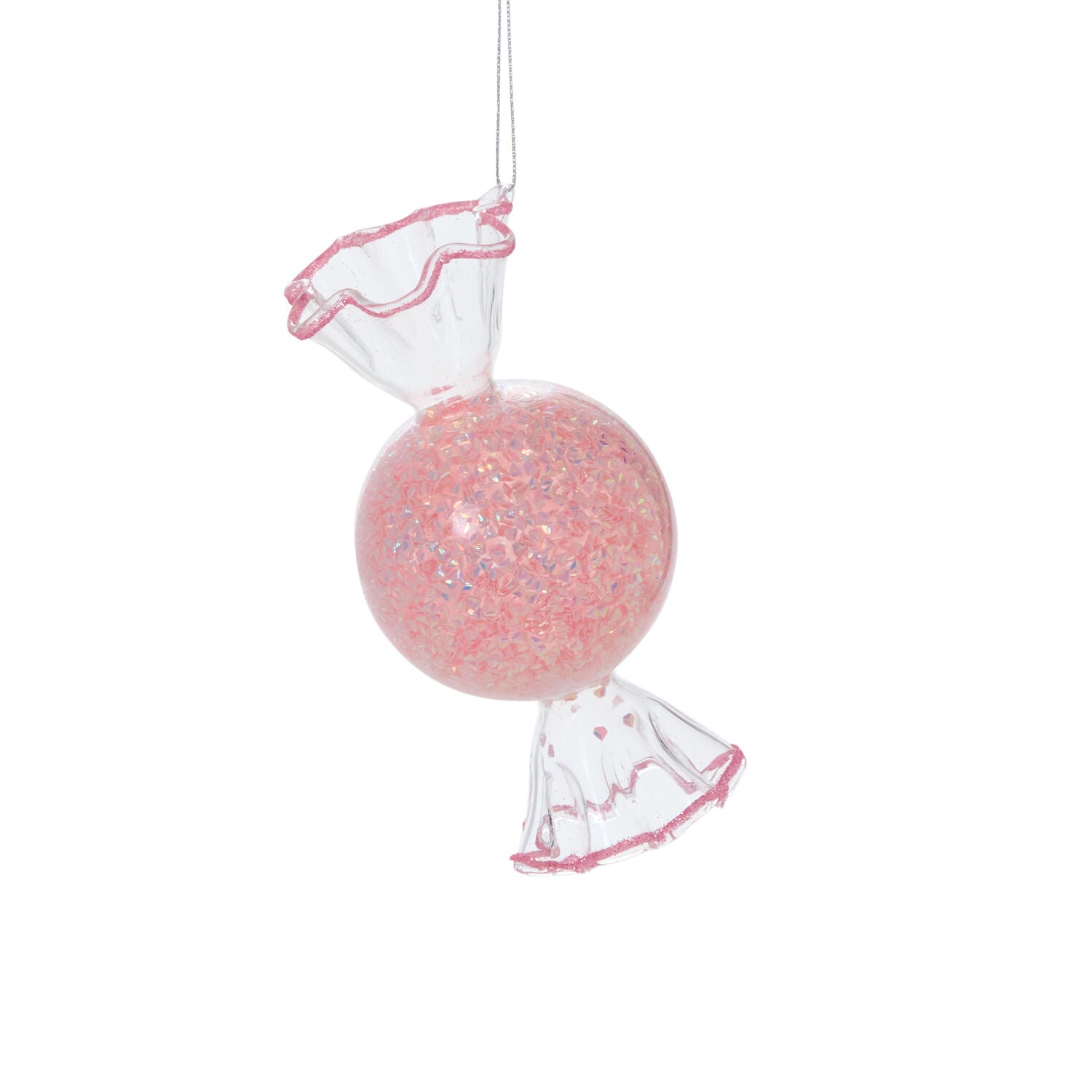 Glass Candy Ornament - Set of 6