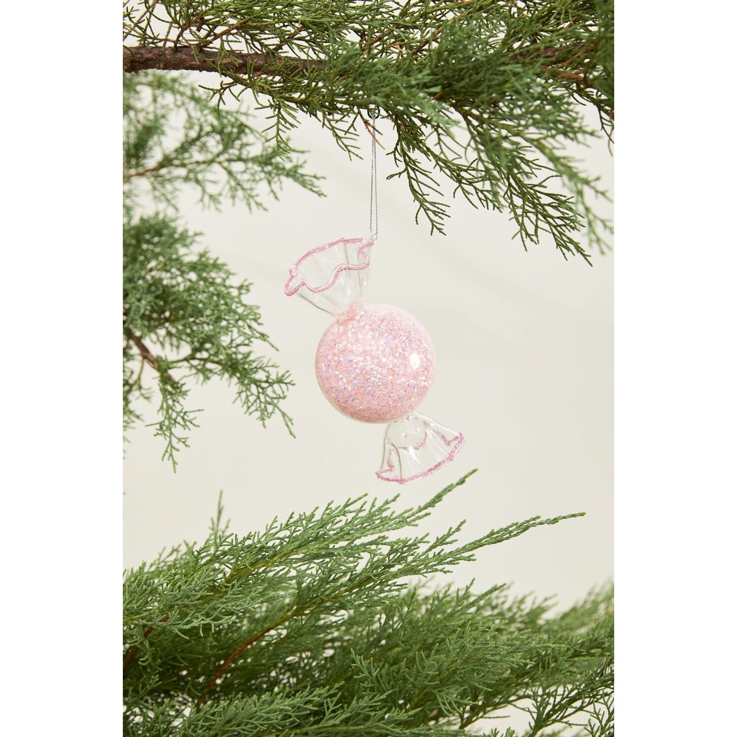 Glass Candy Ornament - Set of 6