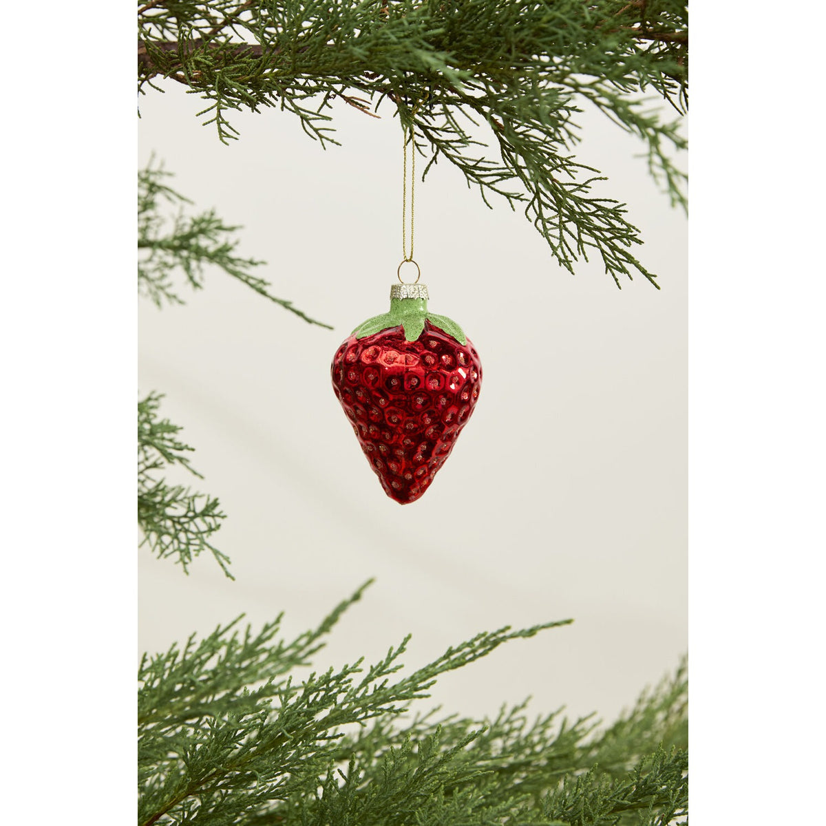 Juicy Strawberry Ornament