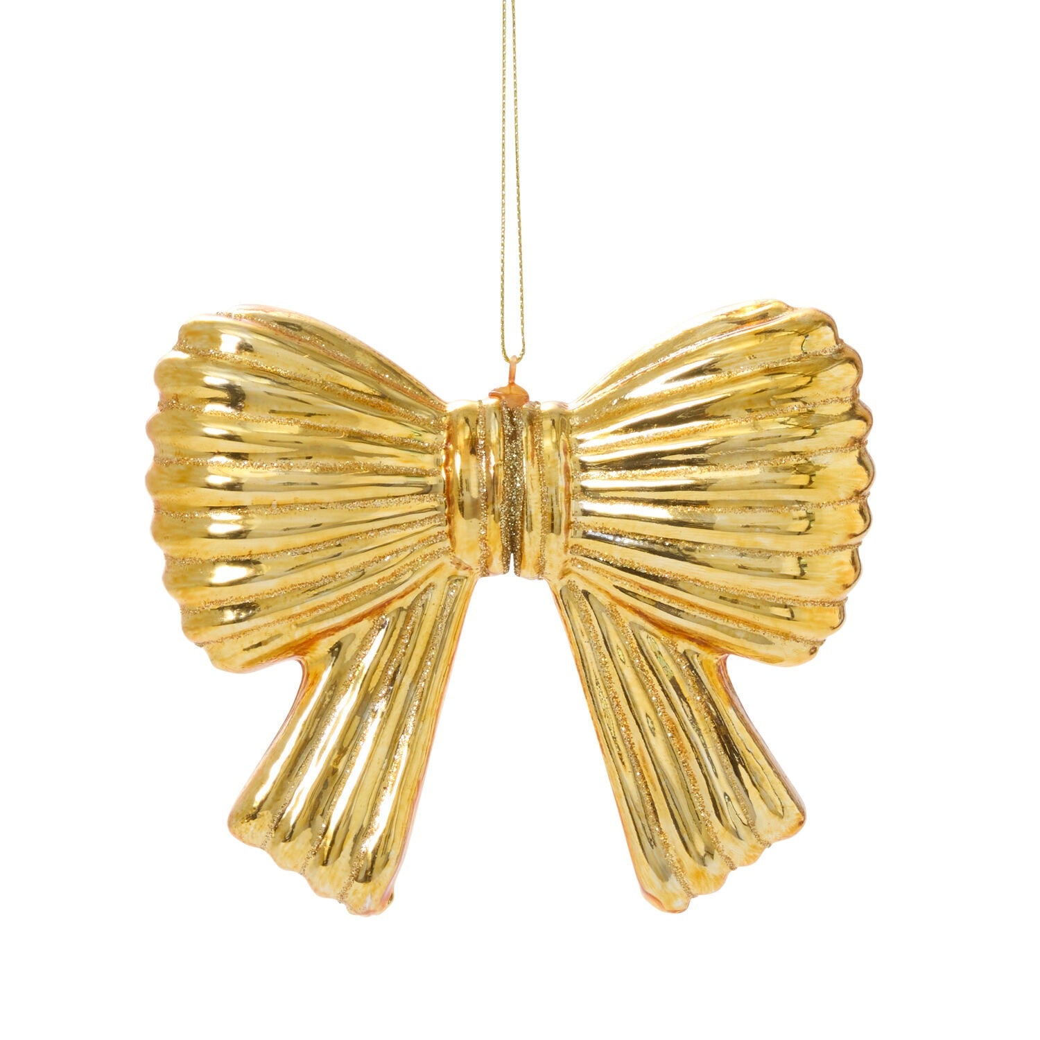 Metallic Bow Ornament - Set of 6