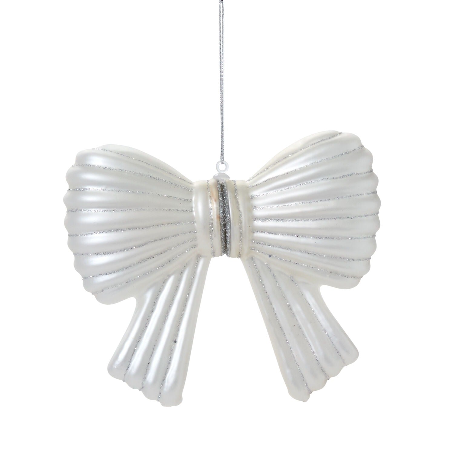 Metallic Bow Ornament - Set of 6