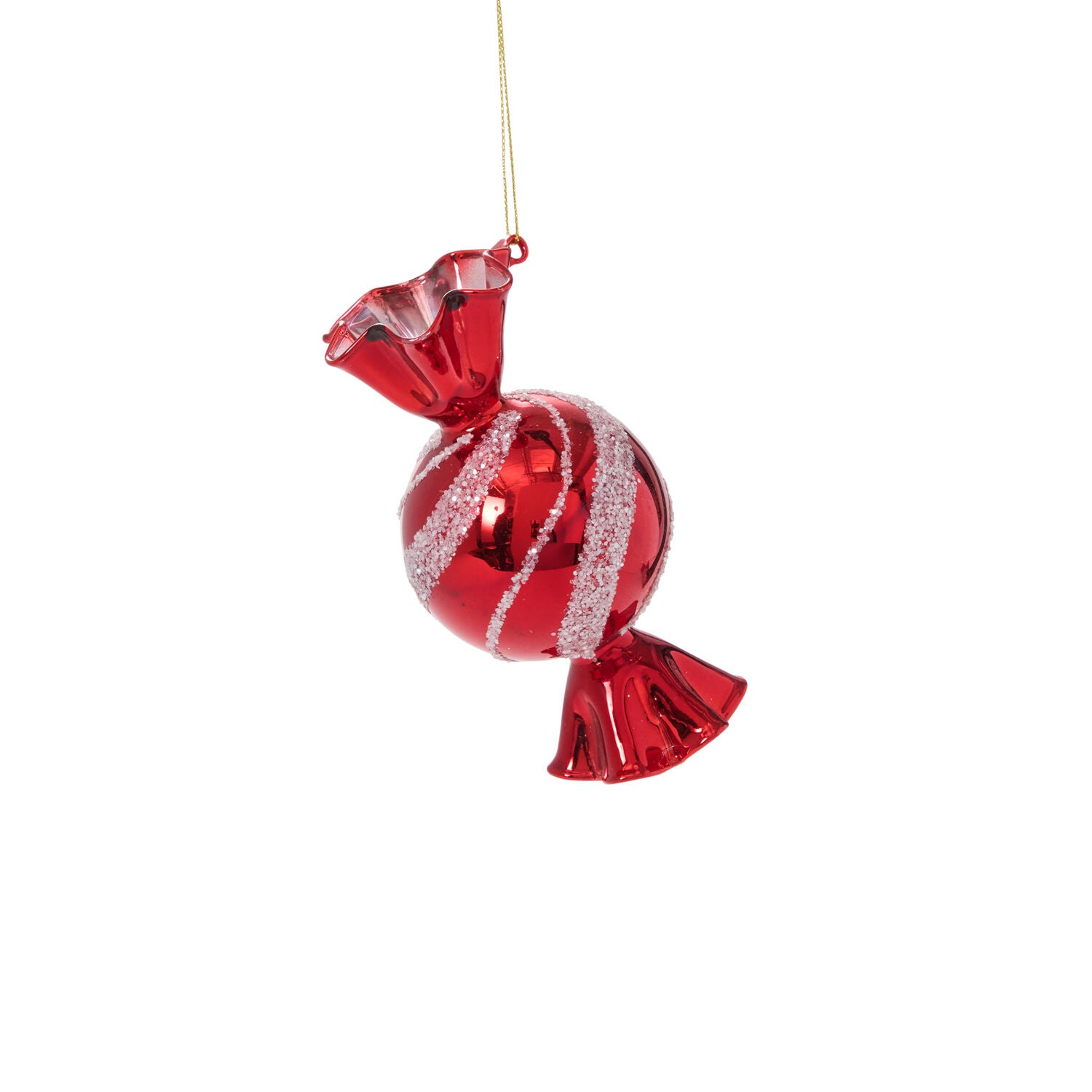 Peppermint Swirl Ornament - Set of 6