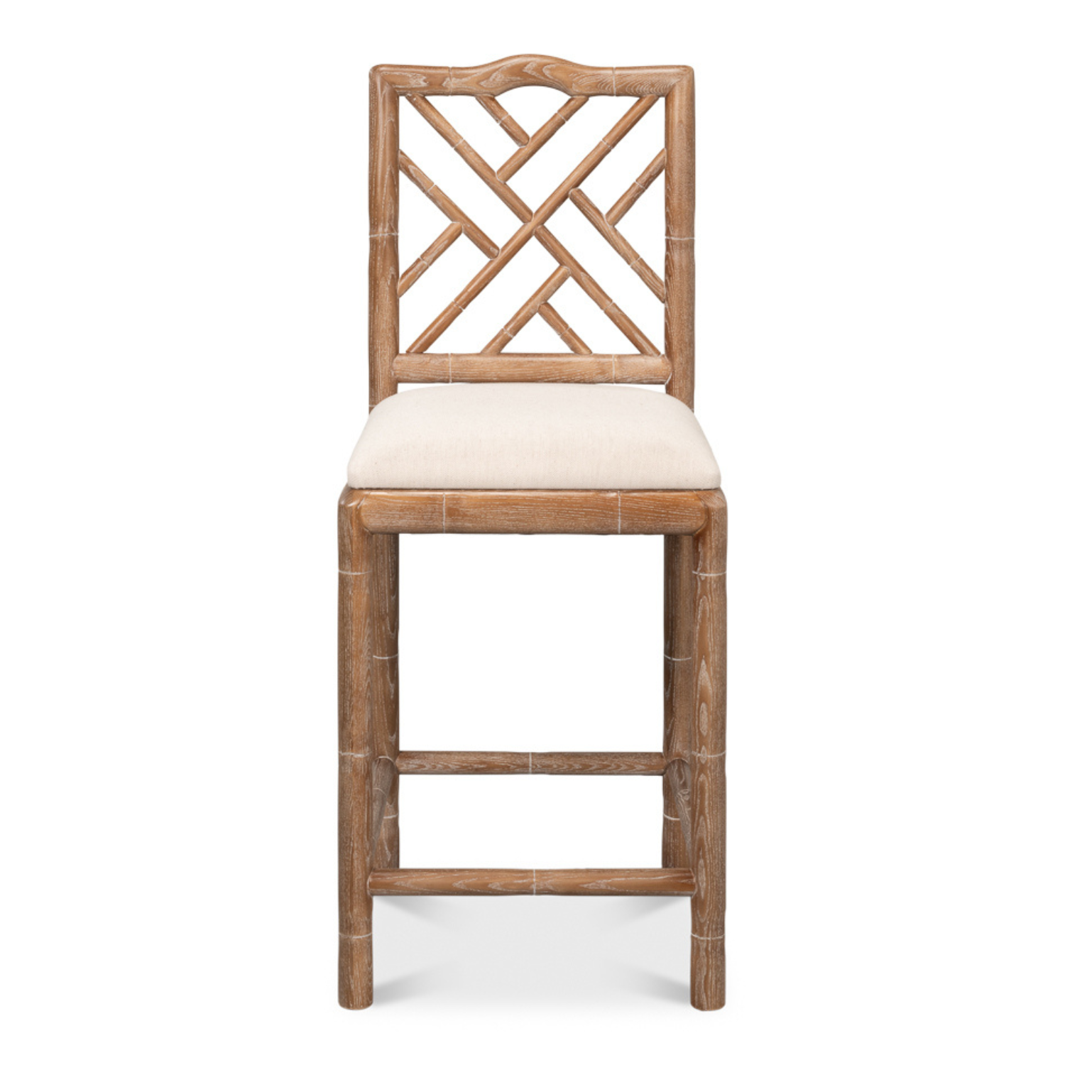Brighton Counter Stool - White Wash