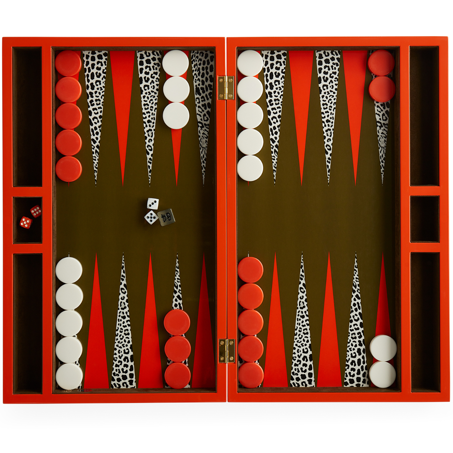 Leopard Backgammon Set