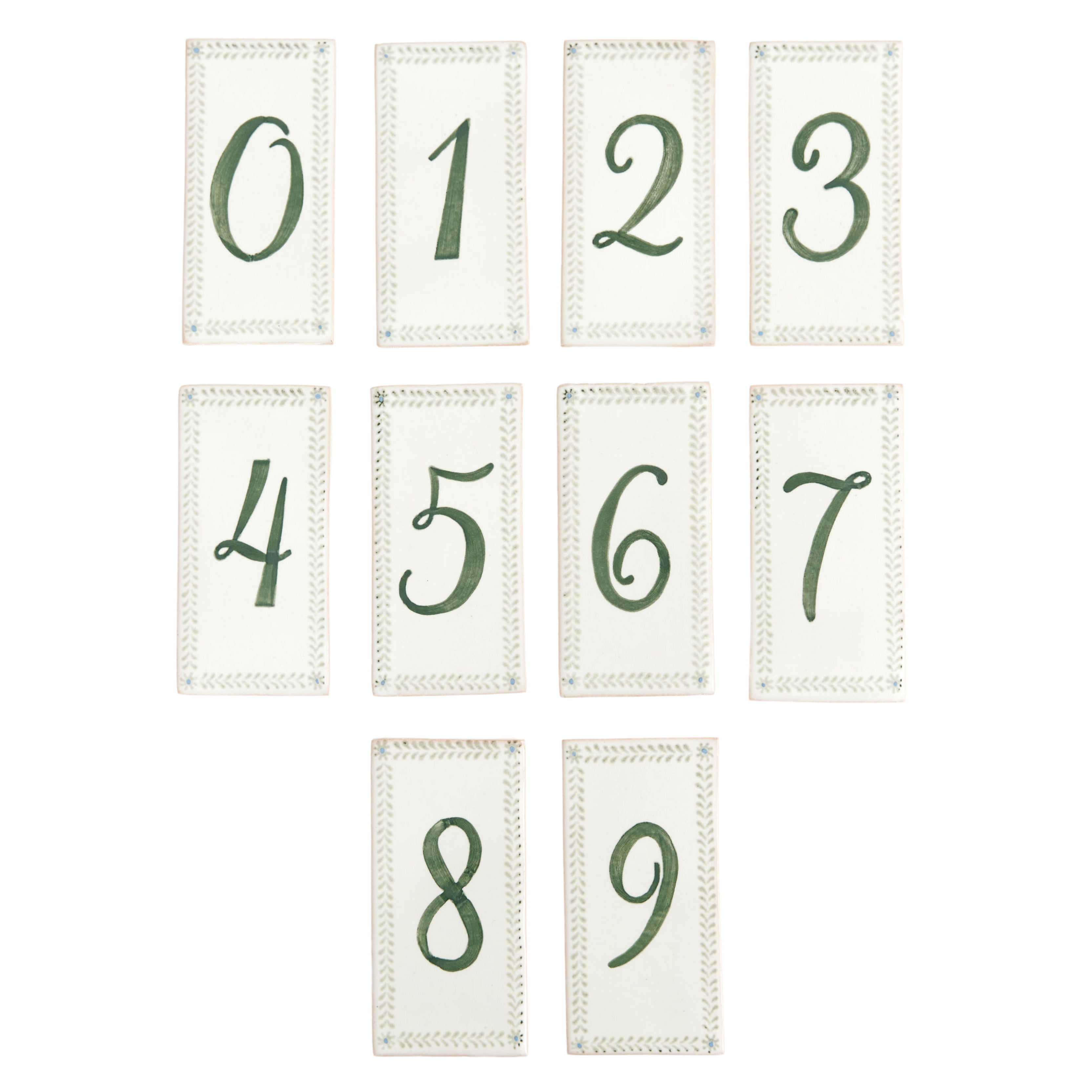 Portuguese House Numbers
