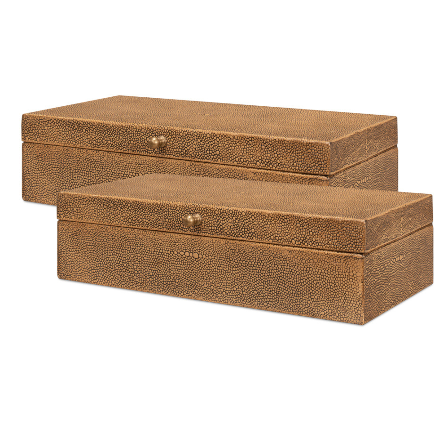 Gatsburg Shagreen Box - Set of 2