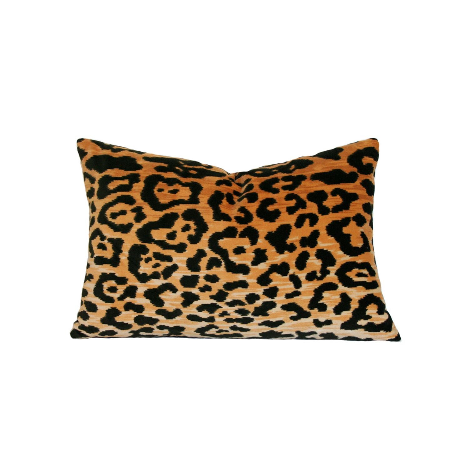 Leopard Velvet Lumbar Pillow Cover