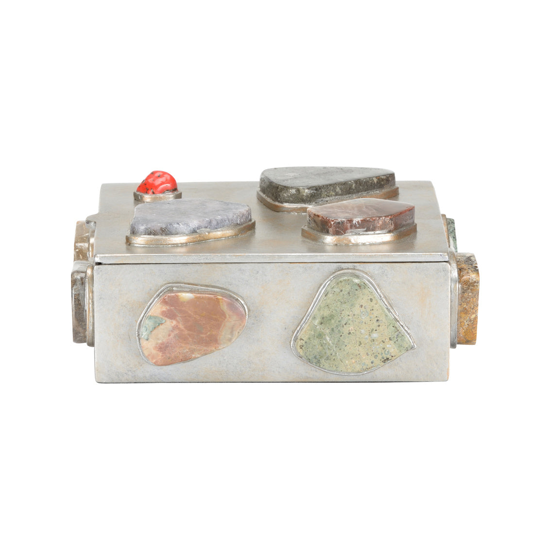 Caribbean Gold Jewelry Box - Square