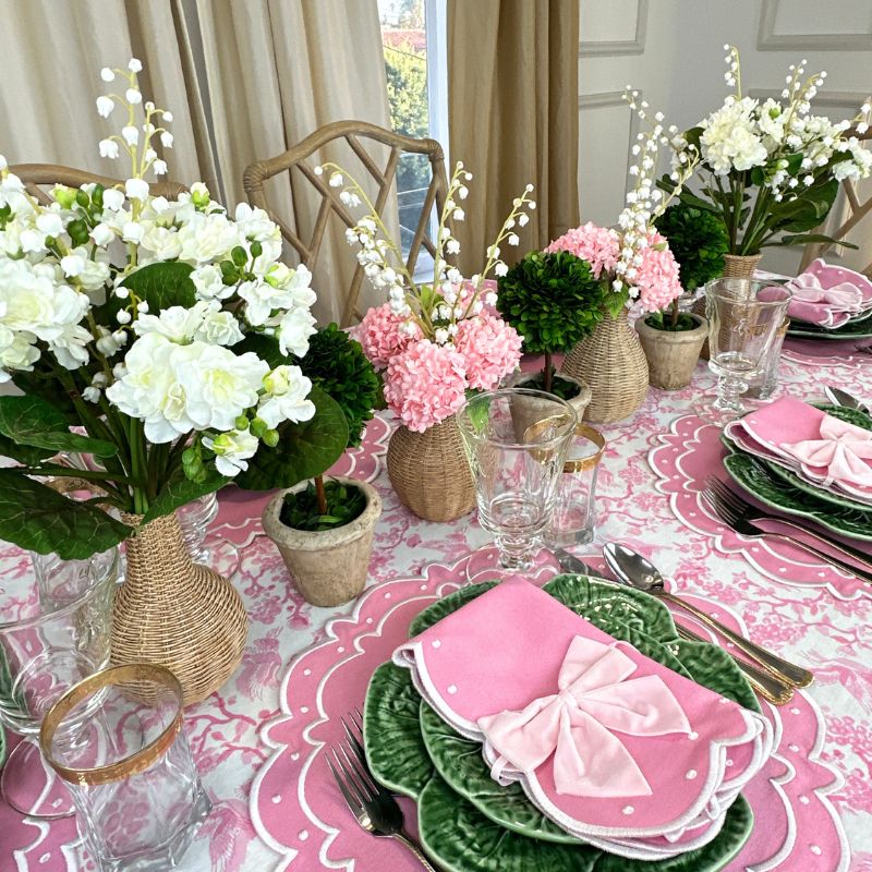 Ava Napkin - Pink (Set of 4)