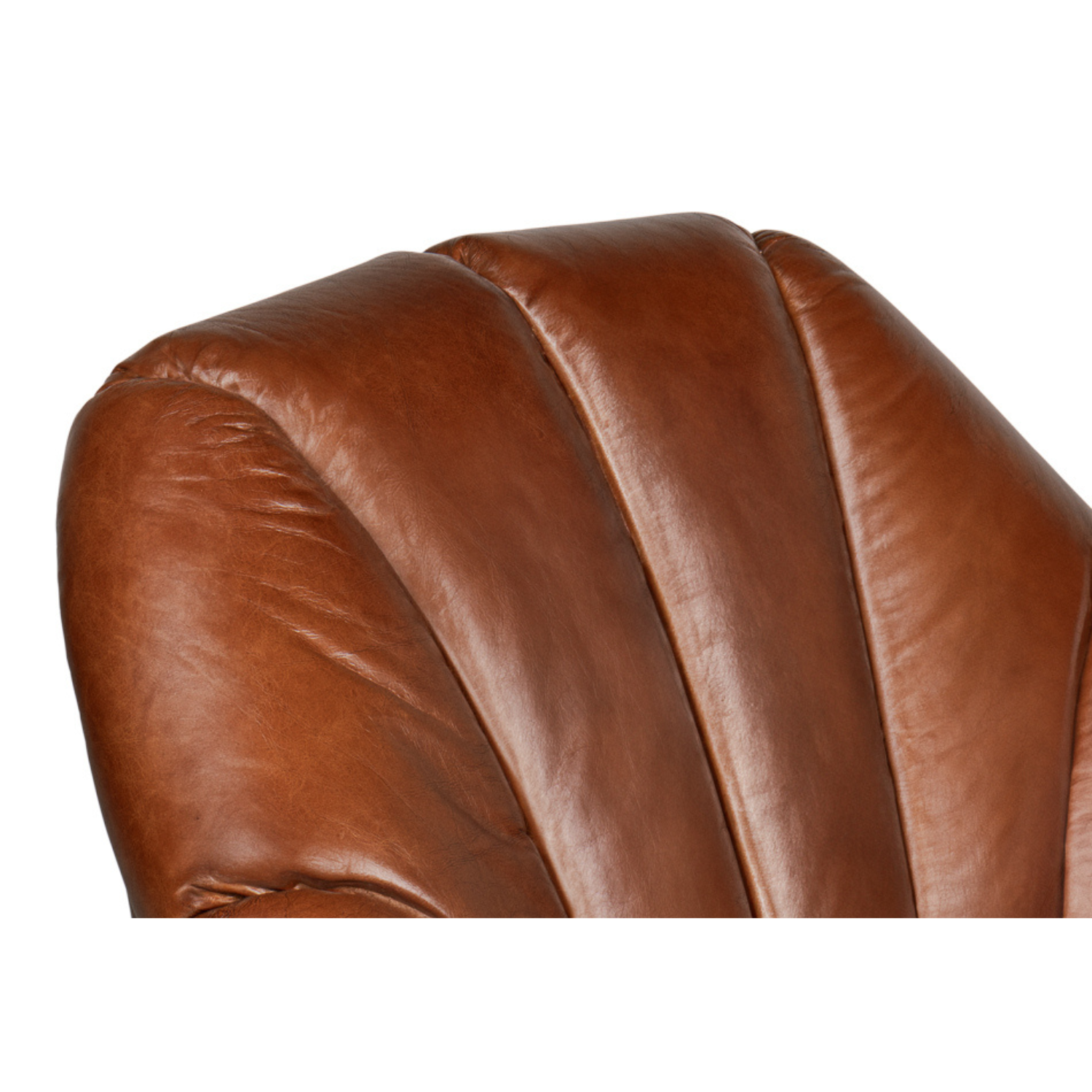 Scoth Swivel Chair - Distilled Leather