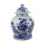 Mid Size Bird / Floral Jar