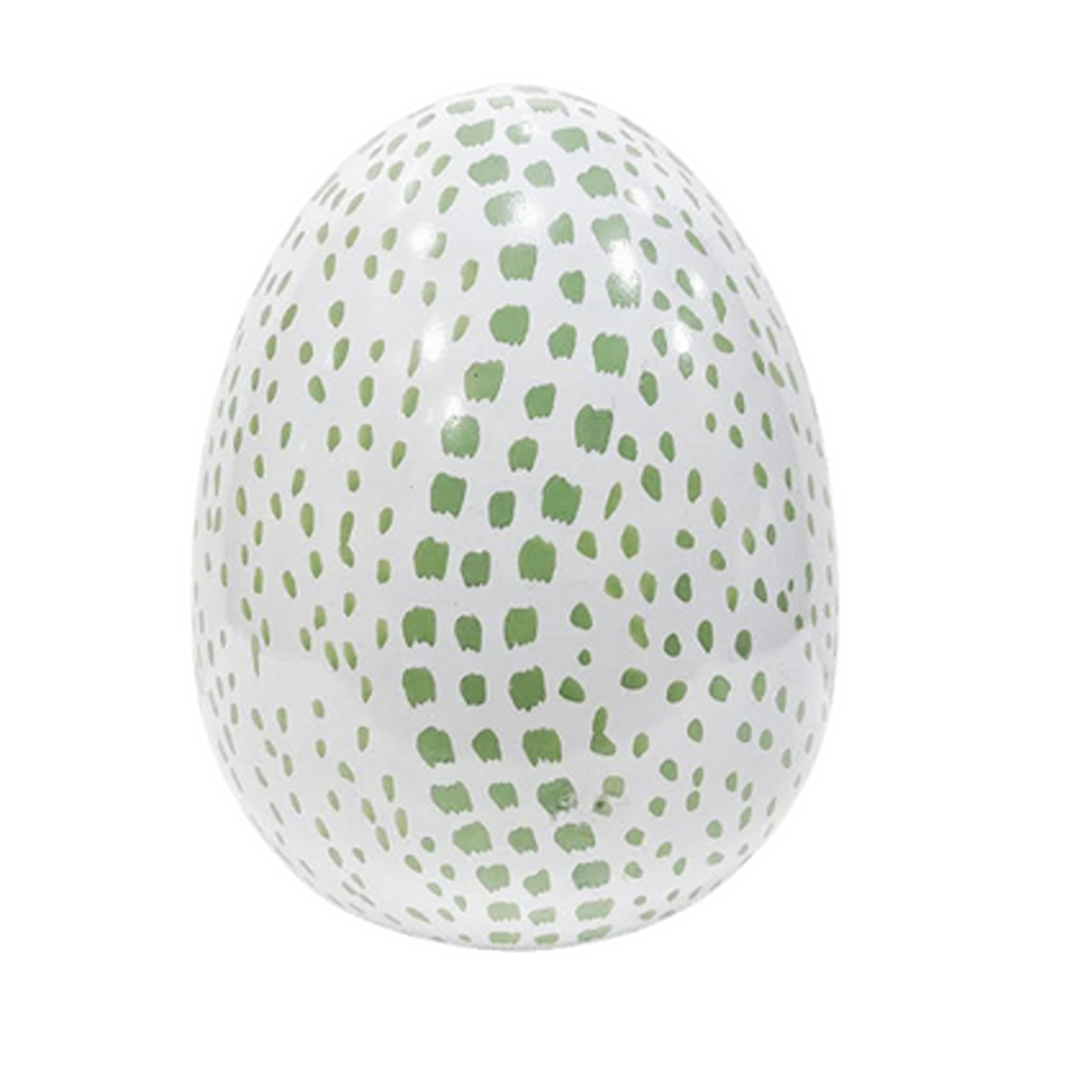 Green Polka Dot Egg