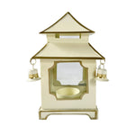 Ivory & Gold Pagoda Lantern