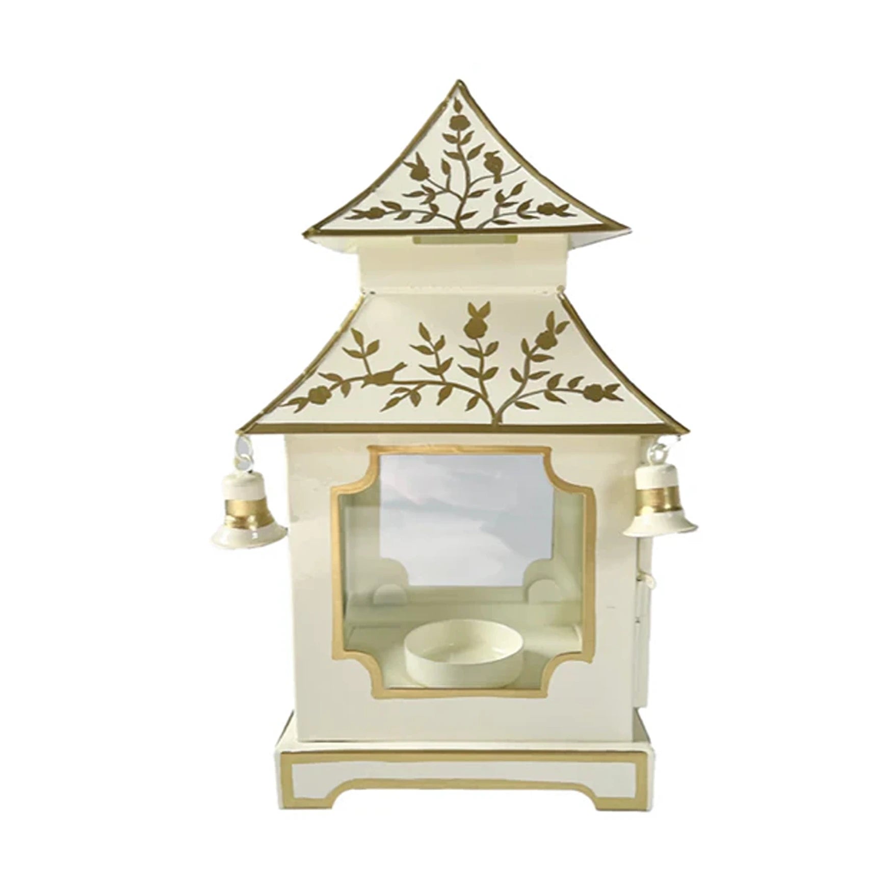 Ivory & Gold Vine Chinoiserie