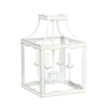 Soft White & Gold Medium Lantern