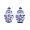 Floral and Village Salt and Pepper Shaker