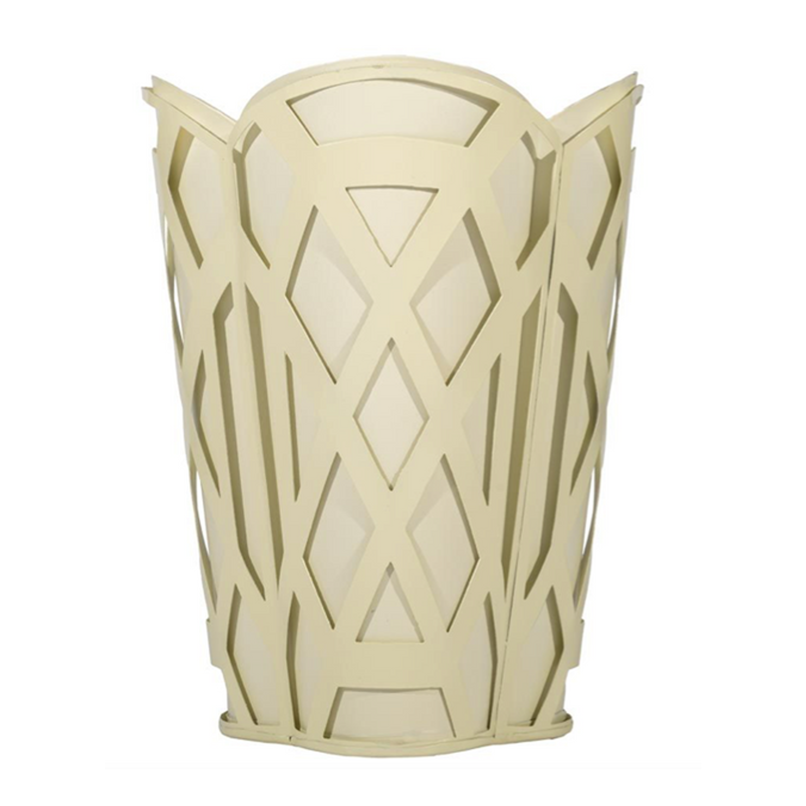Cream Chippendale Wastepaper Basket & Tissue (3 Options)