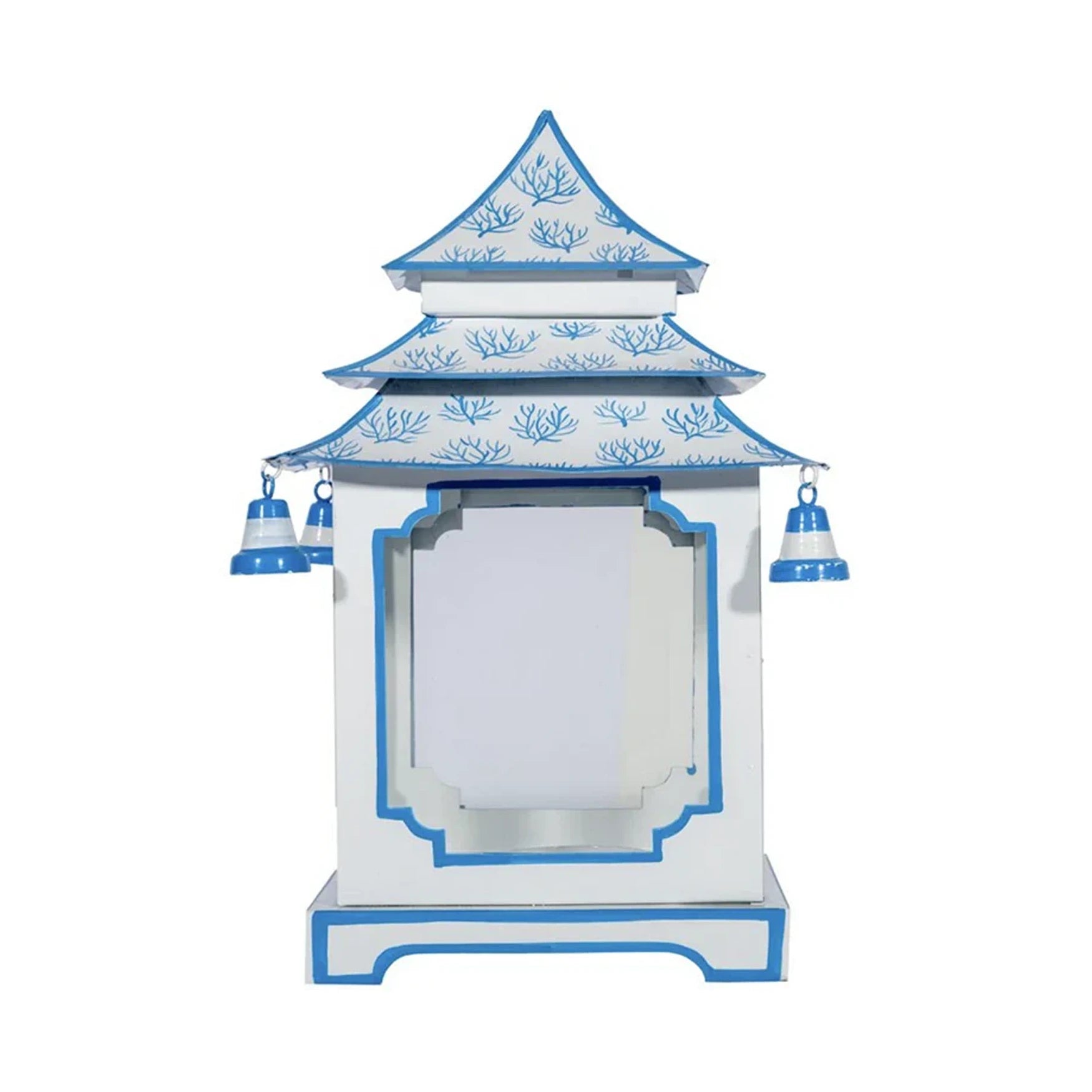 Aqua Coral Pagoda Lantern (4 Sizes)