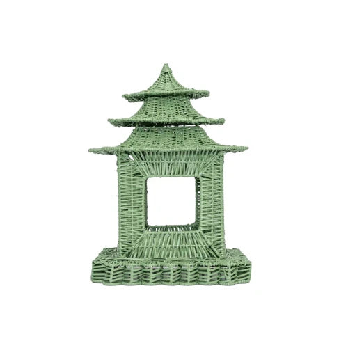 Spring Green Scalloped Pagoda (3 Sizes)