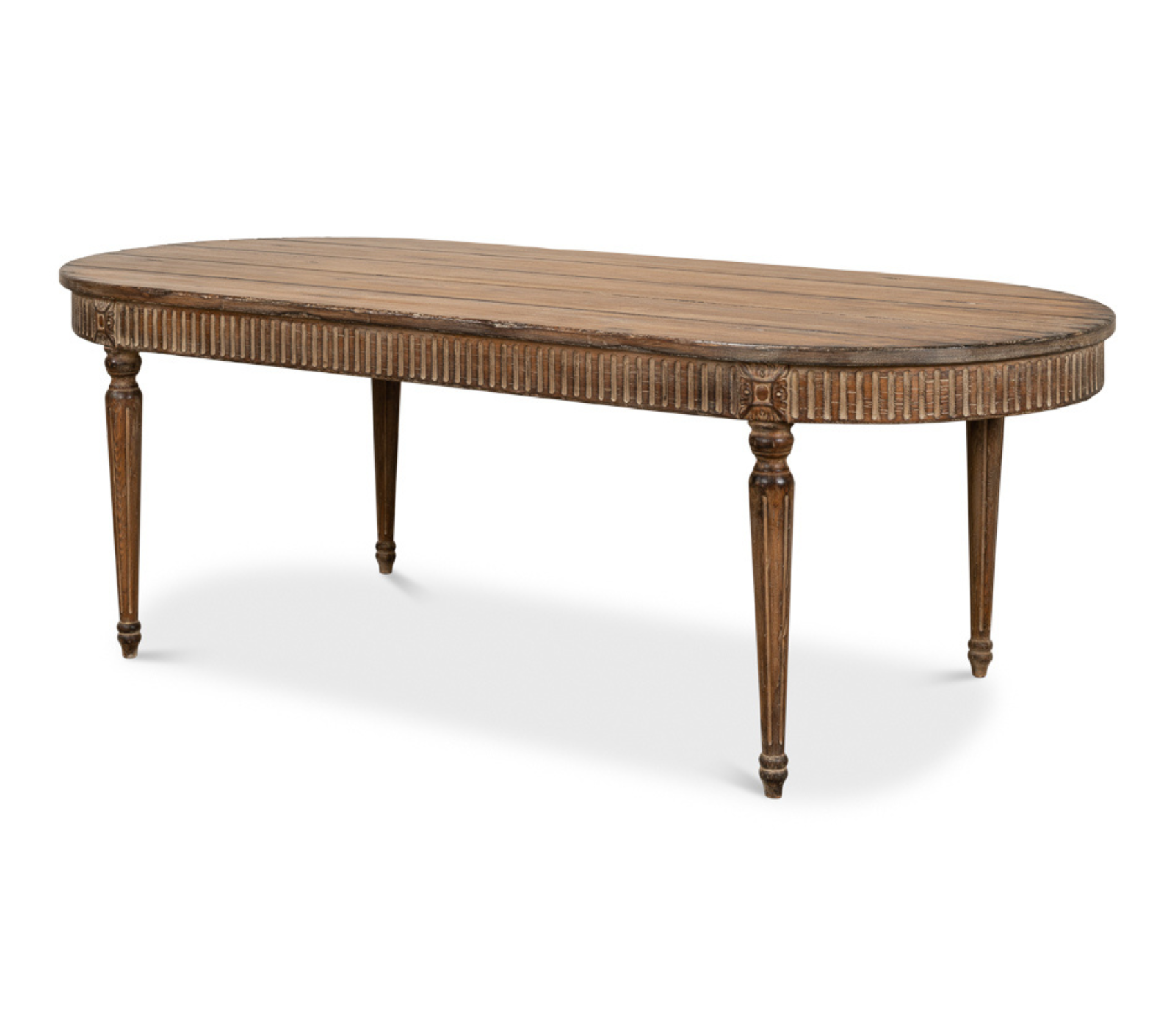 French Antique Reproduction Dining Table