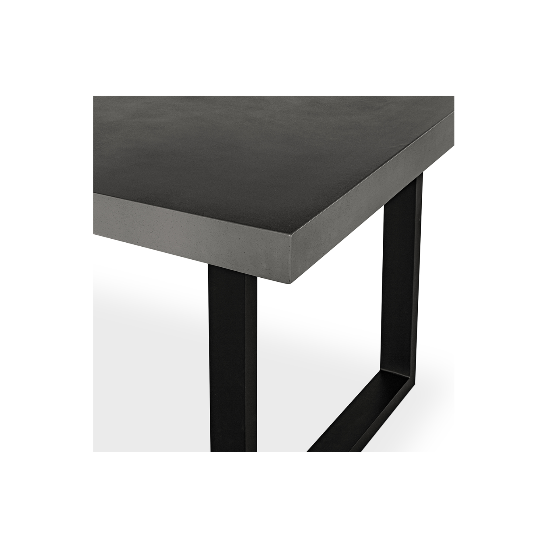 Dorian Outdoor Dining Table - Dark Grey