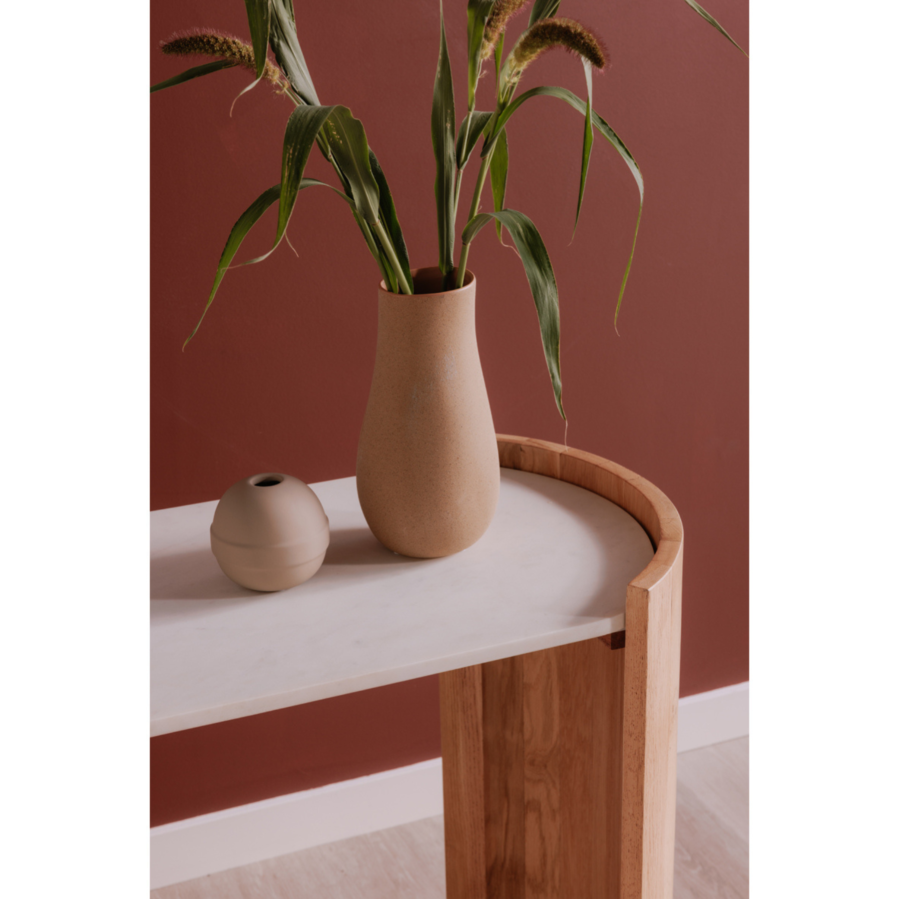 Siora Console Table White