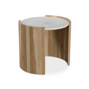 Siora Side Table White