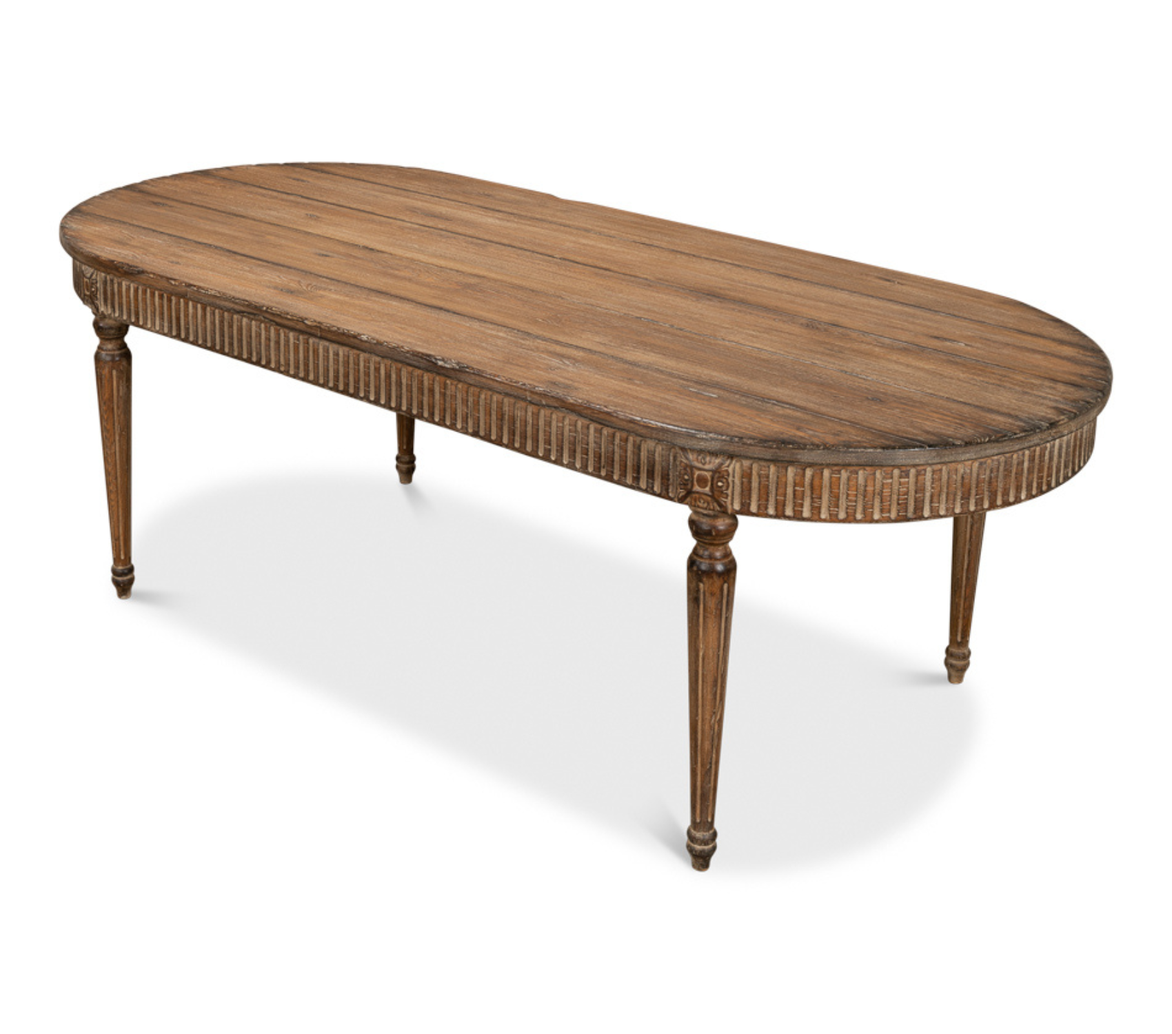 French Antique Reproduction Dining Table