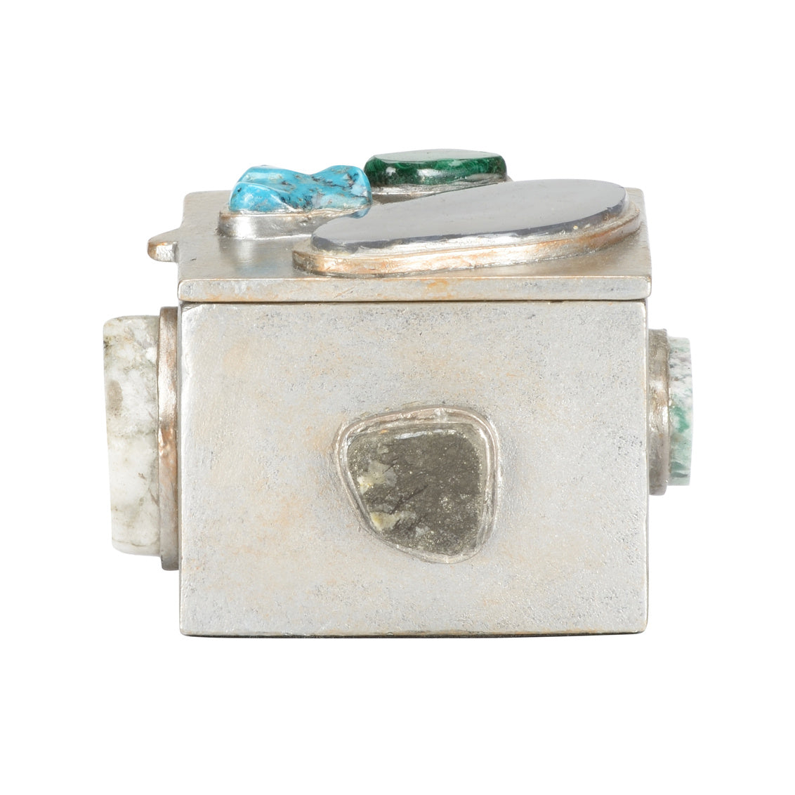 Caribbean Gold Jewelry Box - Square