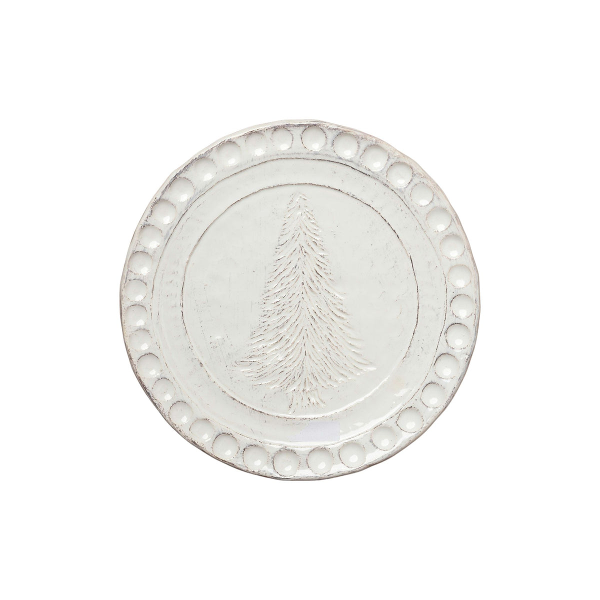 Christmas Tree Dessert Plate